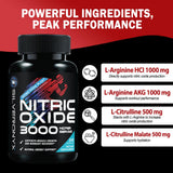 SilverOnyx oxido nitrique 3000mg — pompe musculaire potentielle pendant l'entraînement.
