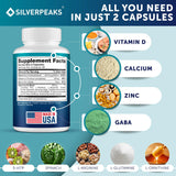 SILVERPEAKS Growth Capsules prise journalière recommandée pour habitudes saines
