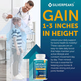 SILVERPEAKS Growth Capsules gélules végétales pour une prise quotidienne pratique