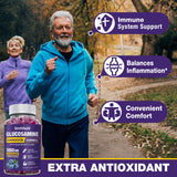 Simhould Gummies Sureau antioxydant, soutien immunitaire potentiel.