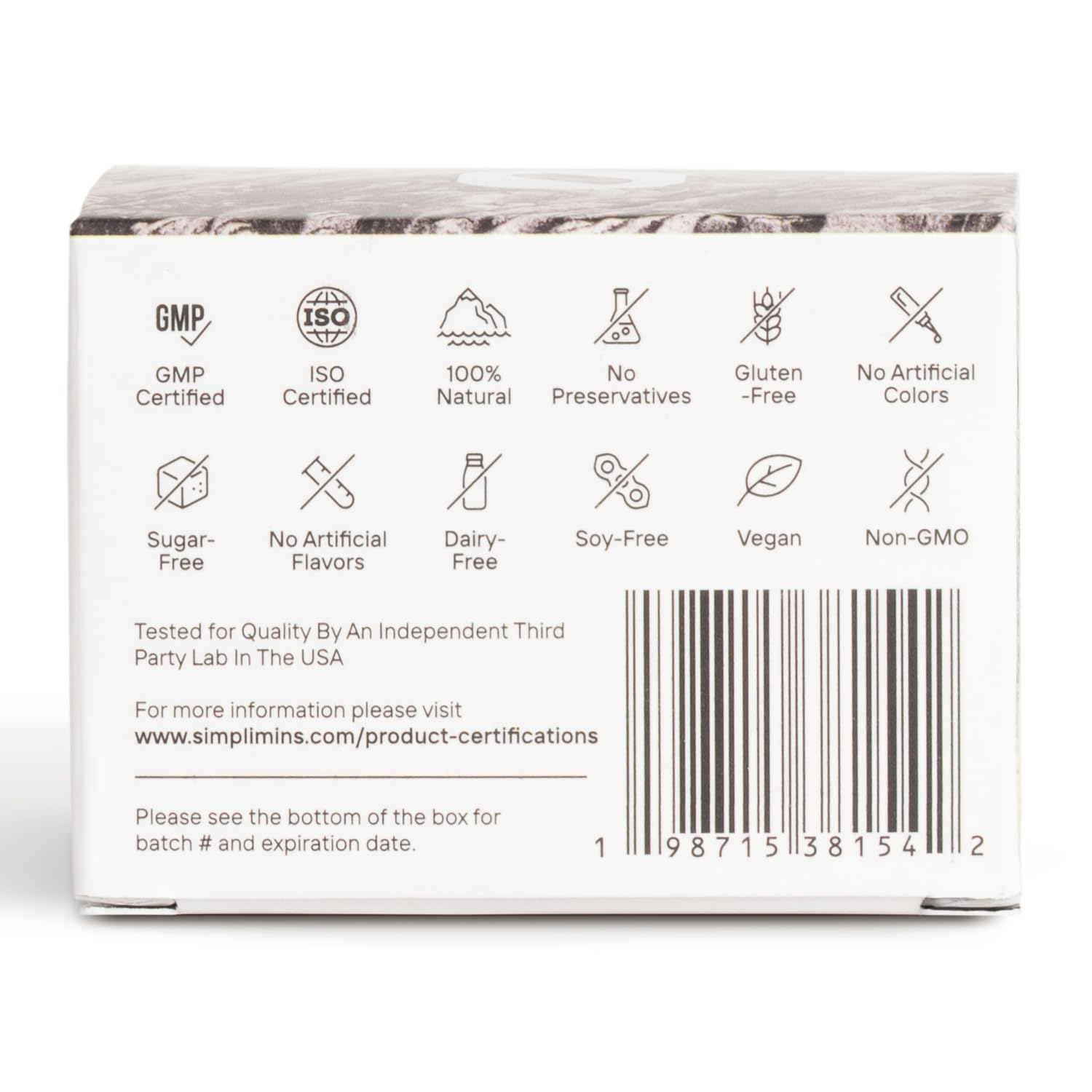 Texture riche de la résine Simplimins Shilajit, sensation naturelle.