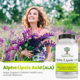 Simply Natures Pure acide alpha-lipoïque 600mg, fabriqué aux États-Unis, norme de qualité.