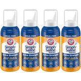 Simply Saline brume nasale Extra Force pour soulager rapidement la congestion.