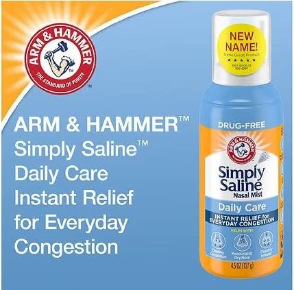 Simply Saline utilisation quotidienne – respiration plus douce et confort nasal.