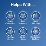 Spray nasal Simply Saline contribue à une respiration plus fluide.