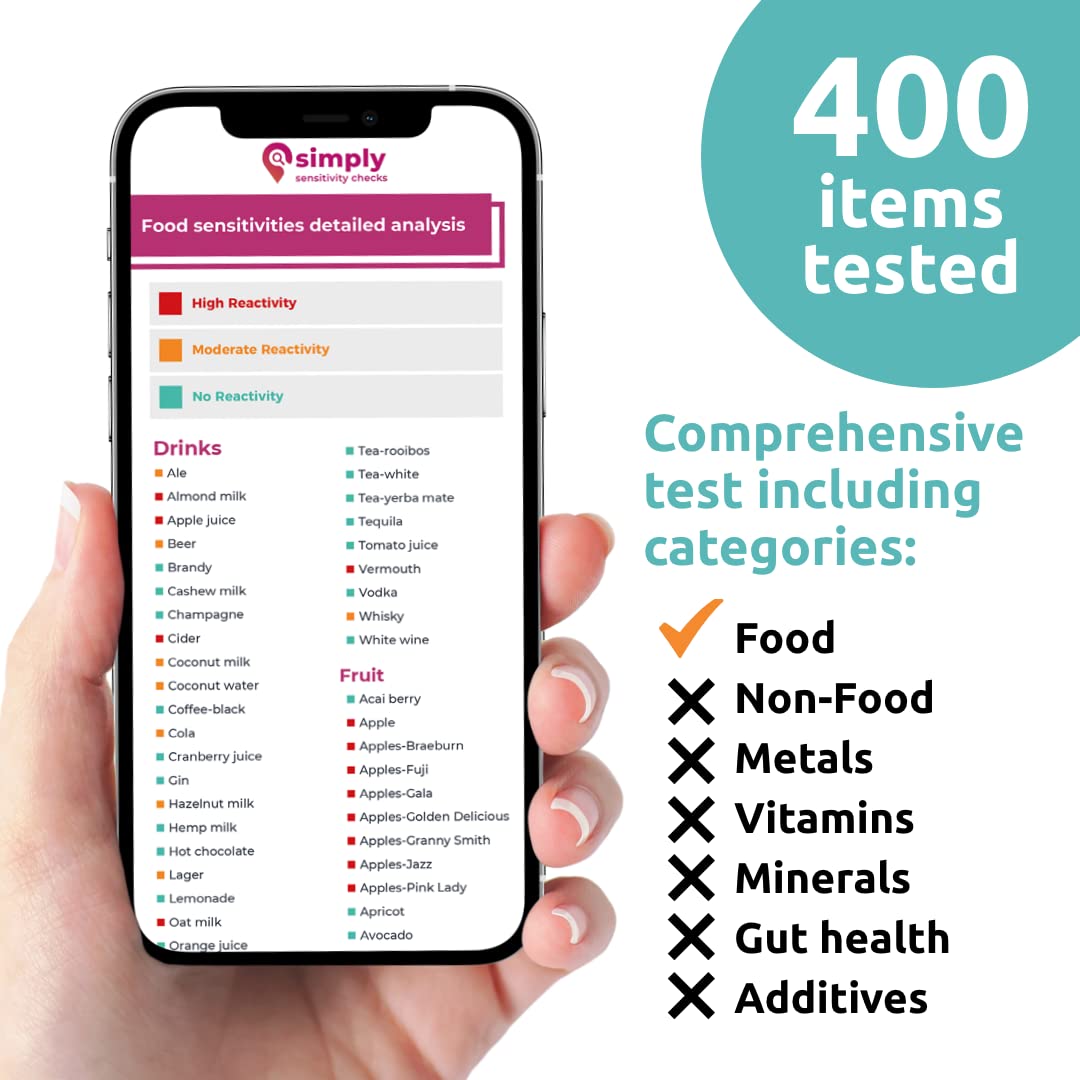 Kit Simply Sensitivity Checks pour sensibilités alimentaires