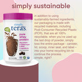 la poudre simply tera's protéine lactosérum à diluer lait ou eau pour un apport pratique.