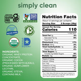 Cuillère-dose Simply tera's protéine whey, mesure précise et rapide.