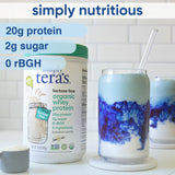 Simply tera's protéine sans OGM et sans gluten vanille – ingrédients simples