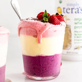 simply tera's idées d'utilisation: smoothies, crêpes et flocons protéinés