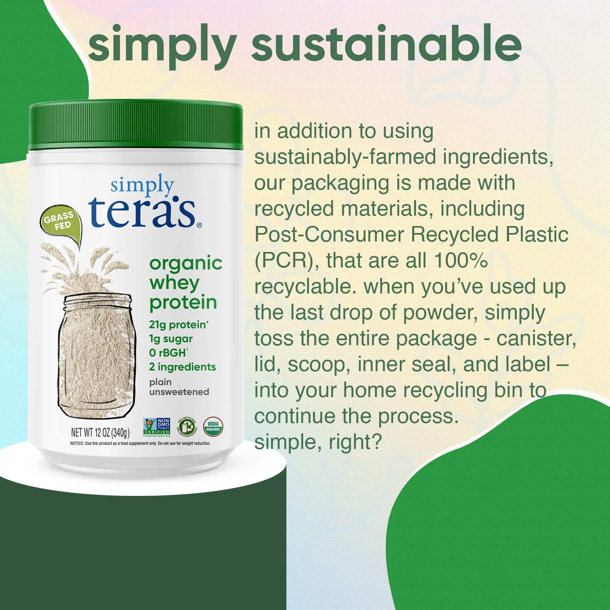 Protéine complète avec acides aminés essentiels pour énergie et récupération.