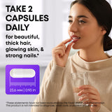 SimplyVital kératine pour cheveux plus forts et brillants
