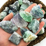Simurg fluorite brute arc-en-ciel, pièces cabochon parfaites pour tailler.