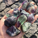 Simurg fluorite brute arc-en-ciel, idéal pour Reiki et harmonisation.