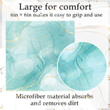 Chiffon microfibre Sinmoe marbre noir protège smartphone