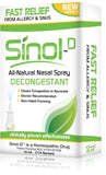 Sinol-D spray nasal 15 ml prêt à l'emploi pour une utilisation rapide.