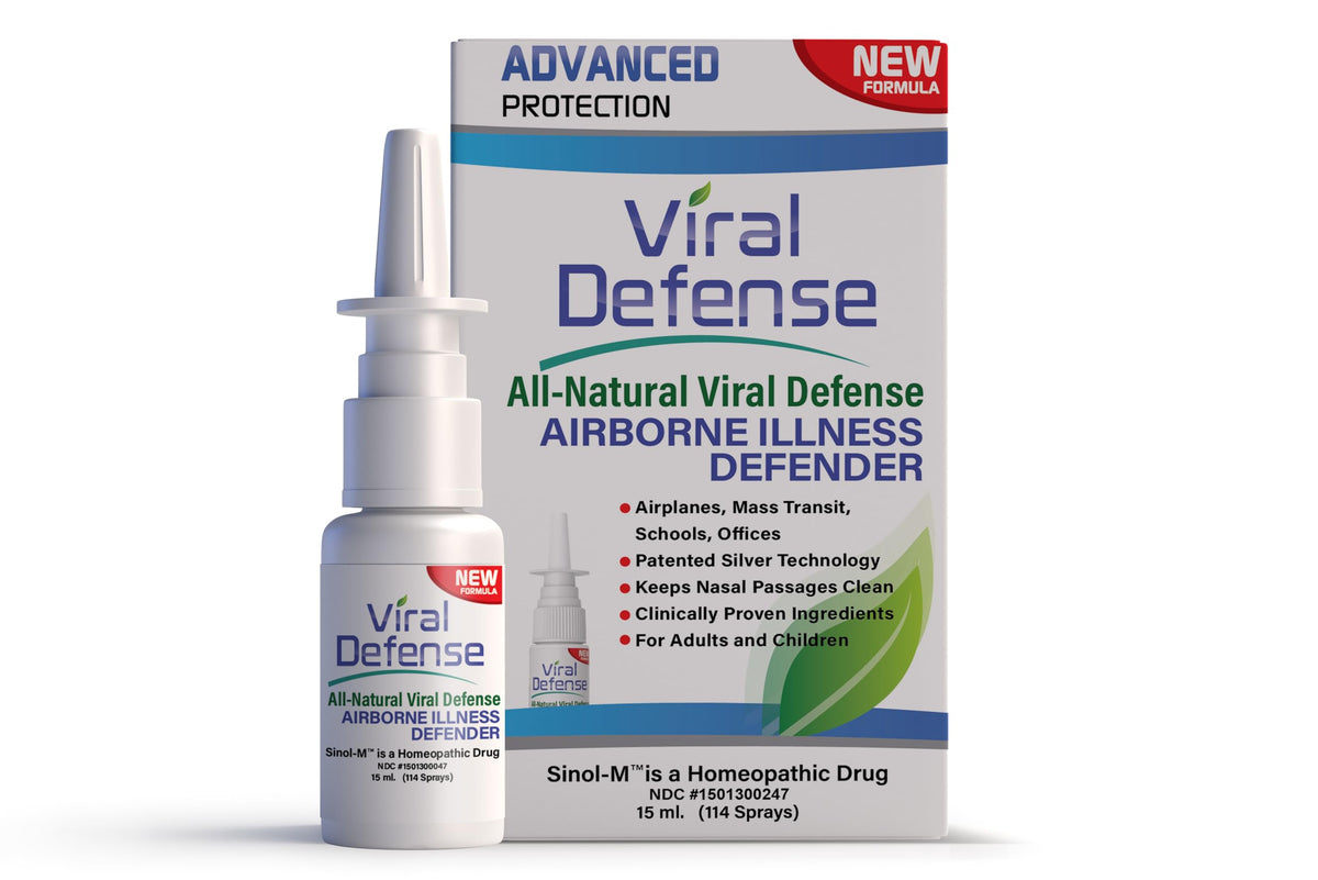 Sinol Viral Defense flacon 15 ml pour usage quotidien et déplacements