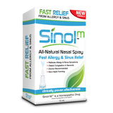 SinolM bouteille nasale naturelle pour un soulagement rapide des congestions.