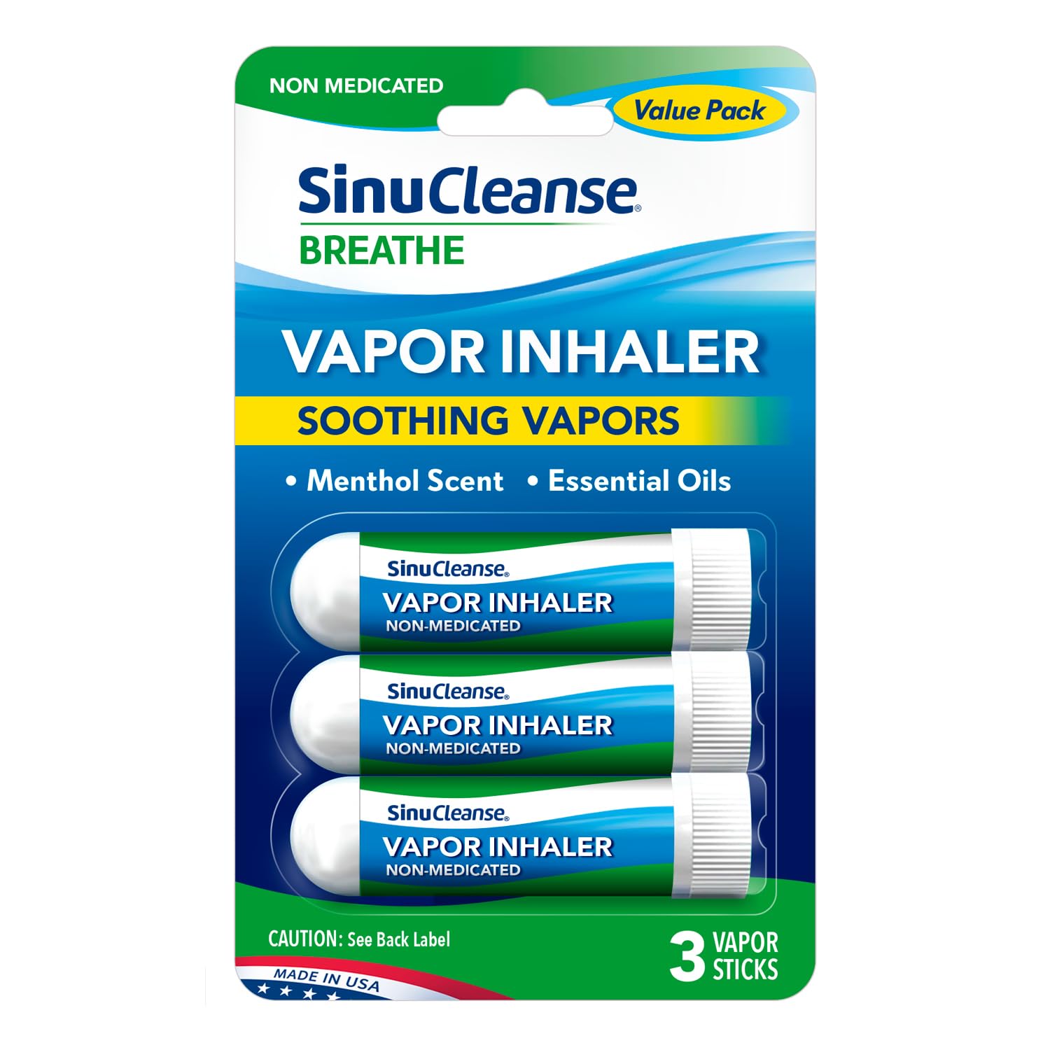 SinuCleanse inhalateur à vapeur portable pour des respirations facilitées en déplacement.