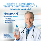 SinuMed Kit rinçage nasal, solution pratique pour le quotidien.