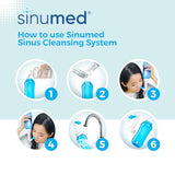 SinuMed pochettes saline NAC, solution isotonique pratique au quotidien