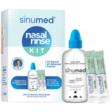 SinuMed Rinçage des sinus avec bouteille-pompe, pour respiration plus libre.