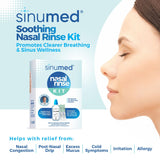 Sachets saline pré-dosés pour rinçage nasal efficace