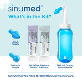SinuMed Sinus Rinse, assemblé aux États‑Unis avec composants internationaux