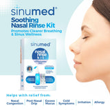 SinuMed Sinus Rinse, embout pédiatrique inclus pour toute la famille