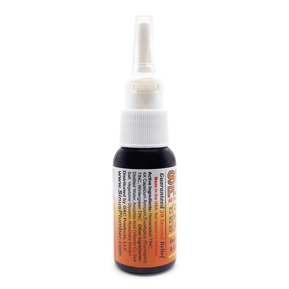 Sinus Plumber, emballage pratique: contenant de 30 ml.