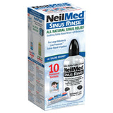 Kit Sinus Rinse avec bouteille 240 ml pour rinage nasal confortable.