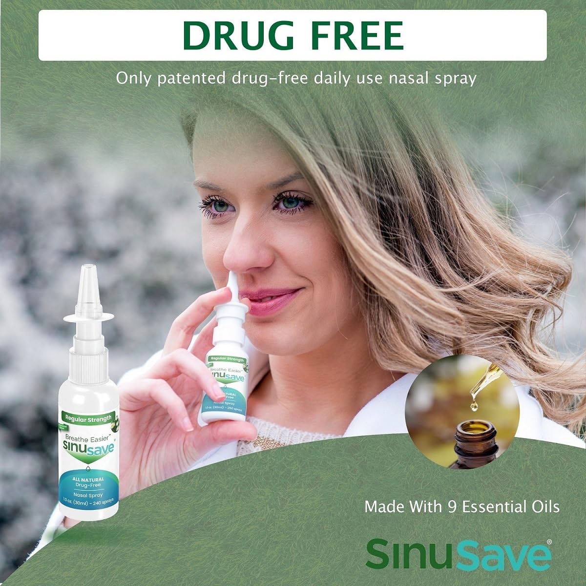 Sinusave: application pour une respiration claire jour et nuit.