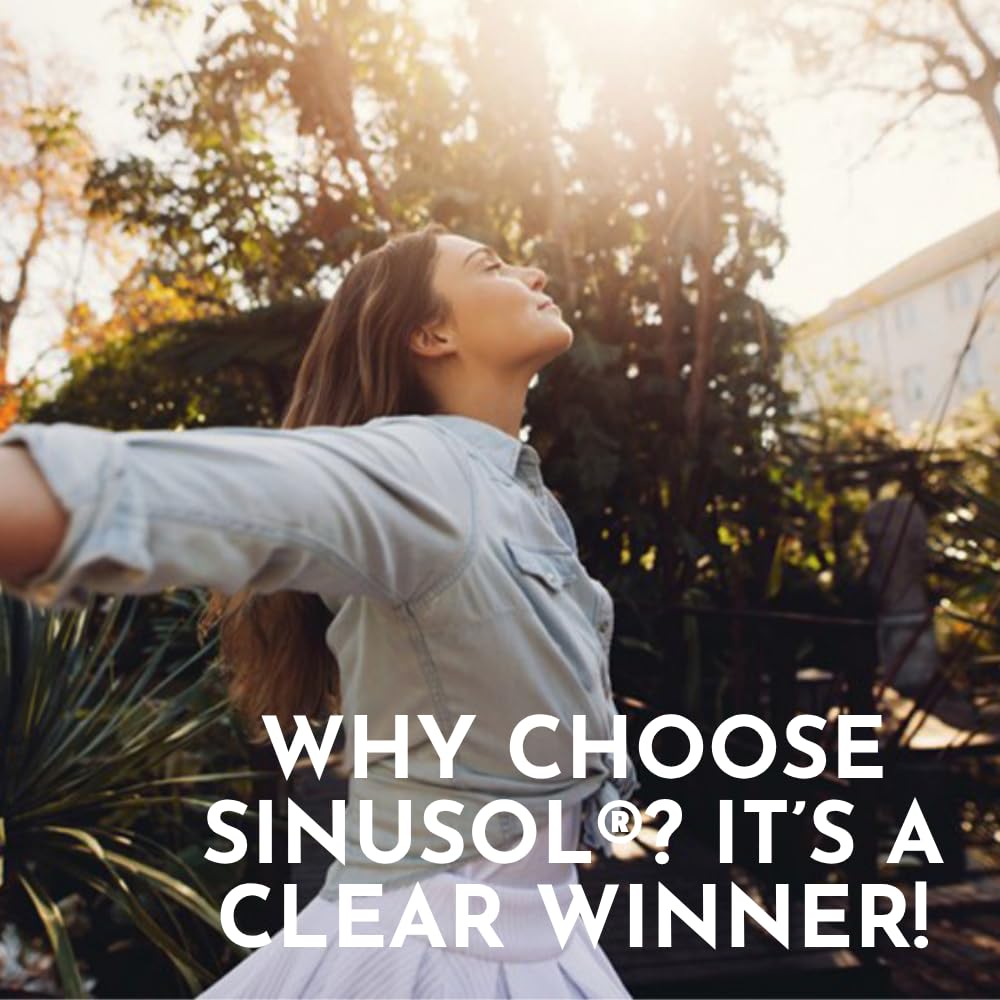 Sinusol Breathe Easy, confort quotidien pour réduire l'inconfort nasal
