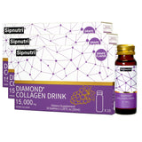 Sipnutri Diamant Collagène Marine, bouteille 15000mg, hydratation et éclat potentiels.