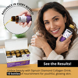 Sipnutri Diamond Collagen – étiquette indiquant 15 000 mg, concentration visible