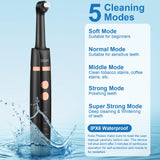 SIQUER polisseur dents tête brosse pointue pour taches entre les dents.