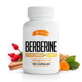 SIRUNES Berberine100 – bouteille de caplets, facile à intégrer à la routine quotidienne.