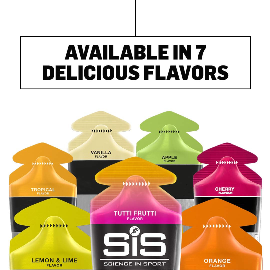 Gel SIS GO isotonique utilisation avant-course, prêt à consommer sans eau.