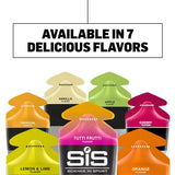 Gel SIS GO isotonique utilisation avant-course, prêt à consommer sans eau.