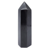Sisamn tourmaline noire en colonne naturelle, soutien à la méditation et protection énergétique.