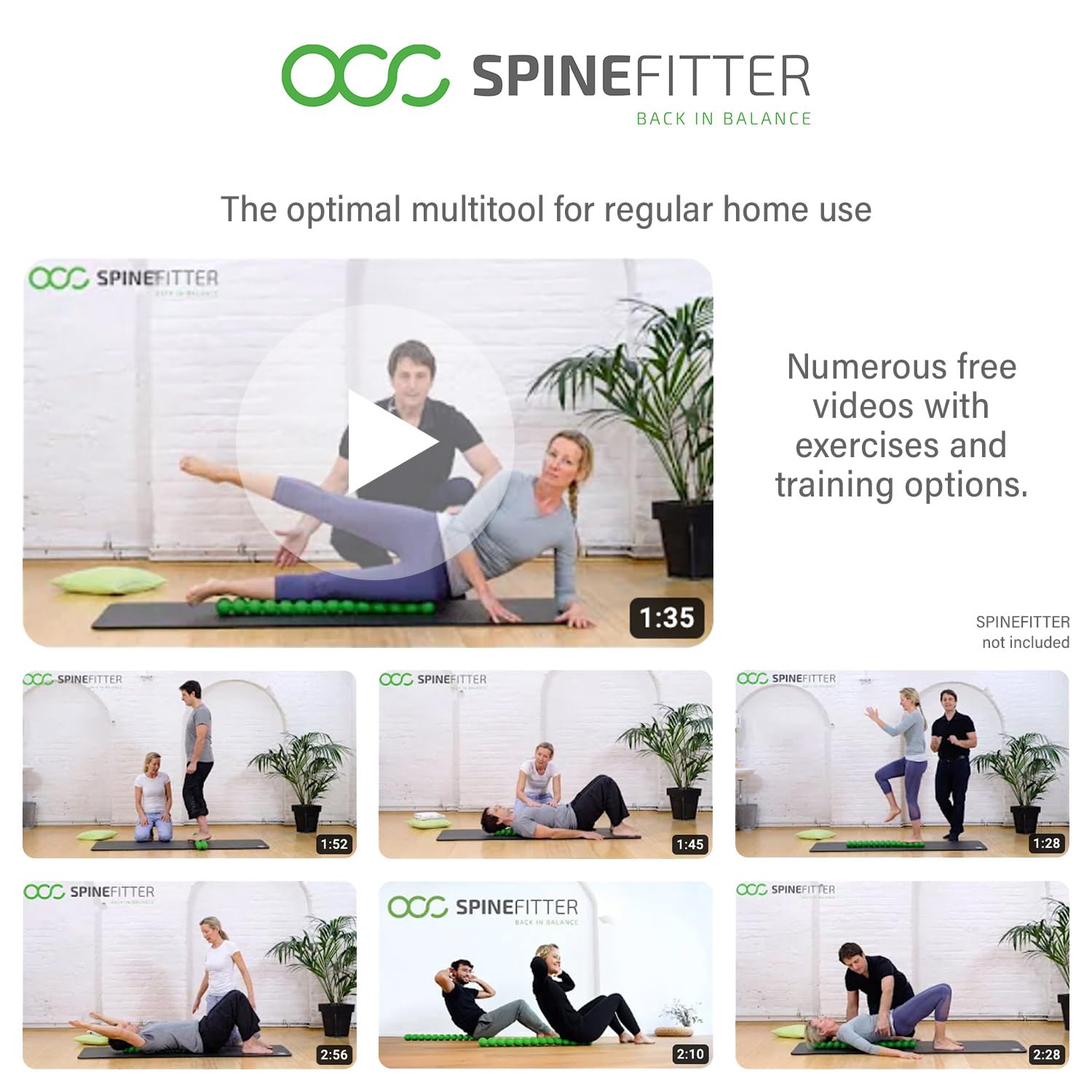 SISSEL Spinefitter Linum – design idéal s'adaptant facilement à différentes postures.