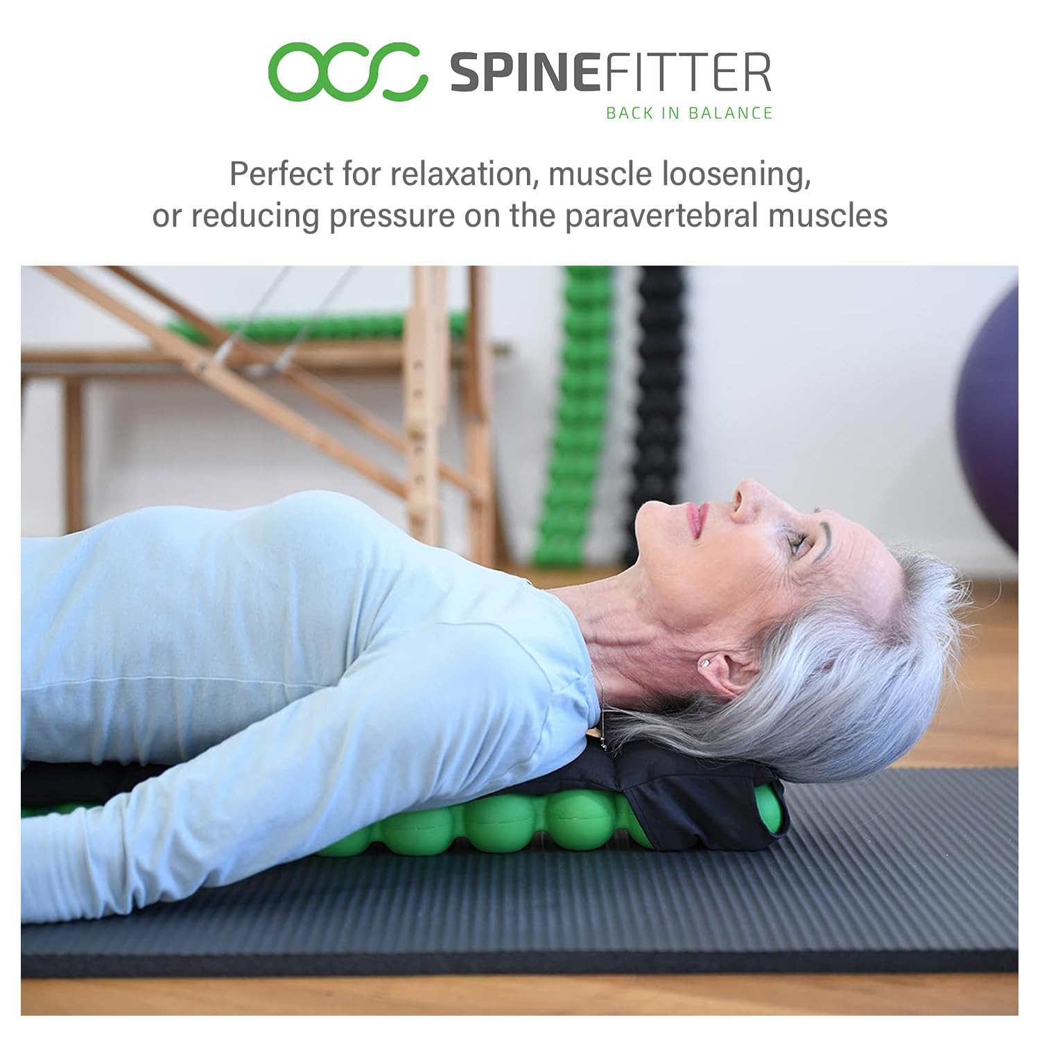 SISSEL Spinefitter Linum – utilisation-chaud offre chaleur ciblée et réconfort.
