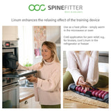 SISSEL Spinefitter Linum – utilisation-froid procure un froid apaisant sur les muscles.