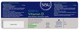 SISU Vitamine D 1000 UI – Boîte de 200 comprimés pour tous.