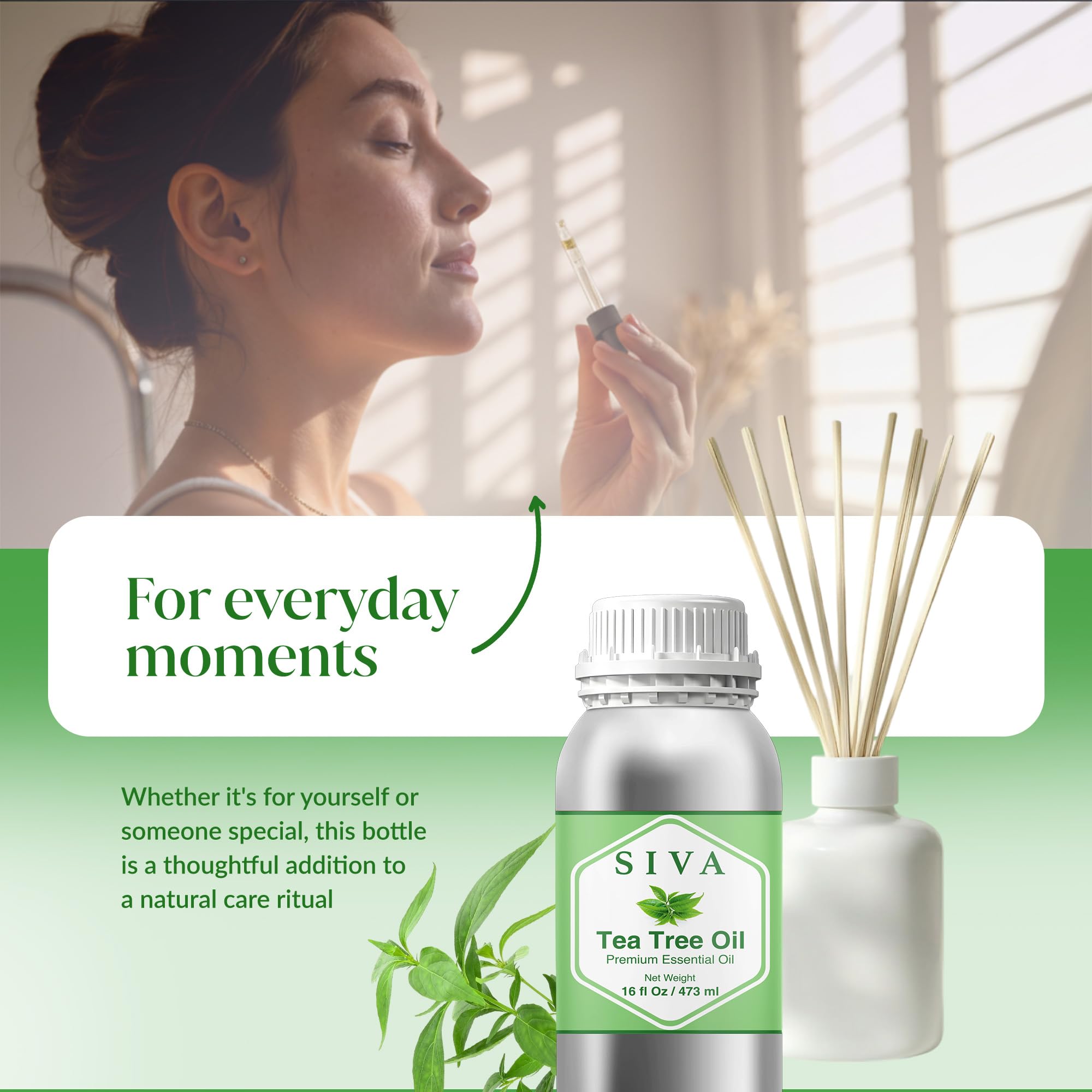Soins polyvalents: SIVA aide à créer des sprays et des remèdes maison.