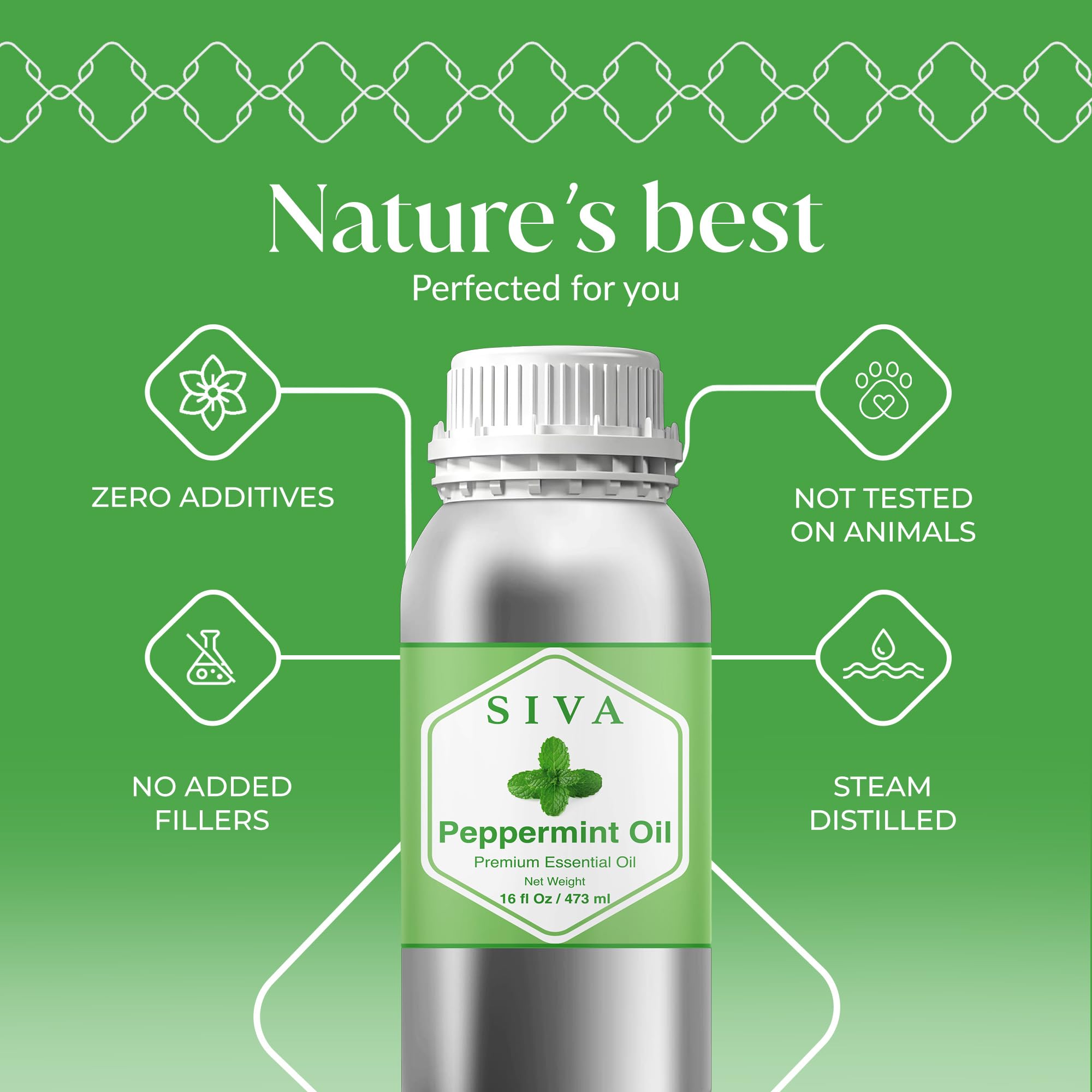Diffuseur utilisant l’huile de menthe SIVA ORGANICS pour ambiance vivifiante.