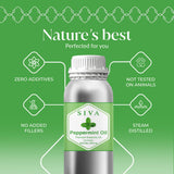 Diffuseur utilisant l’huile de menthe SIVA ORGANICS pour ambiance vivifiante.