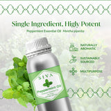 SIVA ORGANICS menthe à diluer pour soin peau doux et frais.