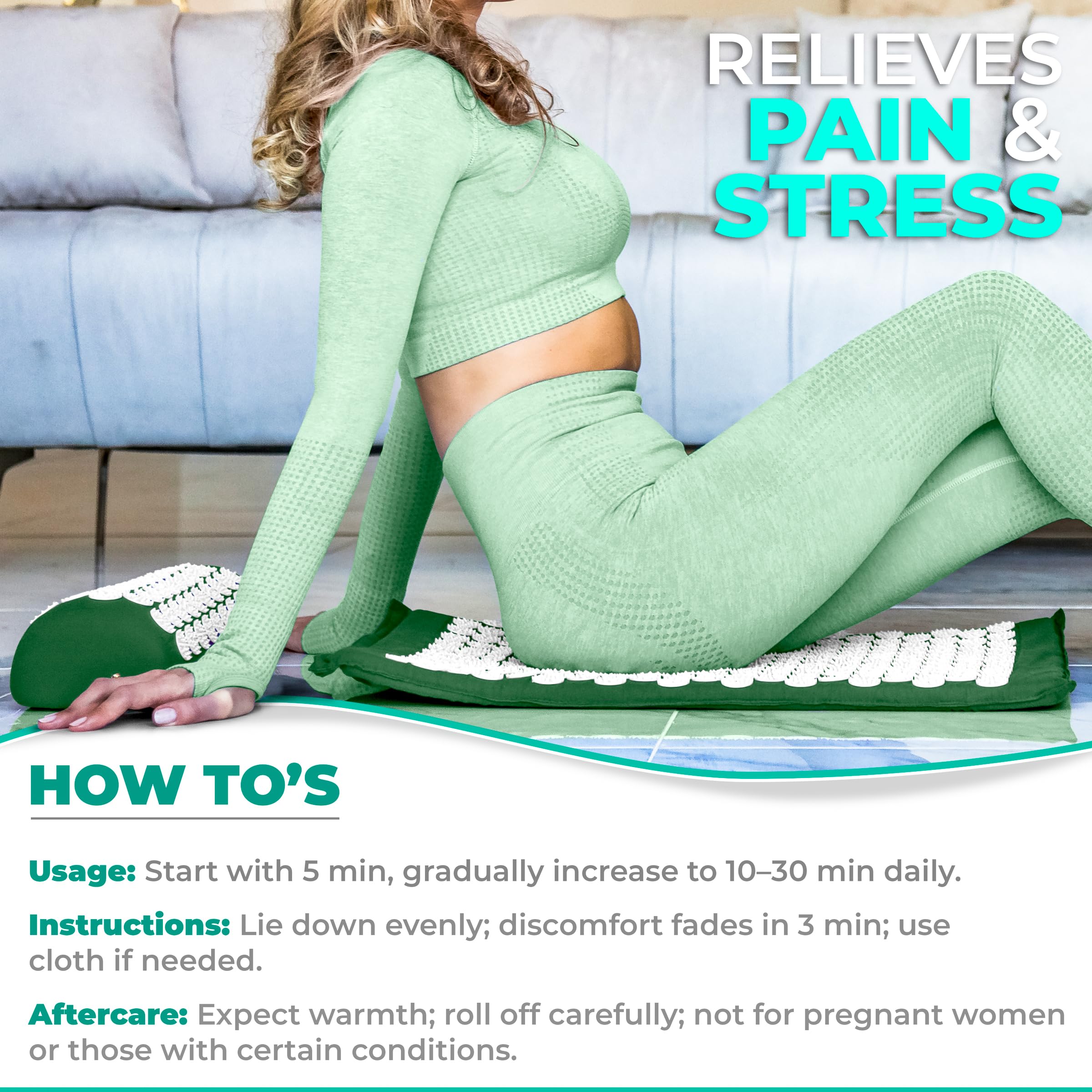 Ensemble d'acupression Sivan pour massage du corps et détente.