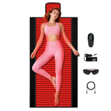 Le tapis Siyiteng offre une thérapie par lumière rouge pour tout le corps et le confort premium.